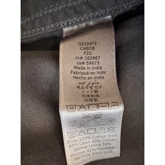 NWT John Varvatos Men's Black DOM M65 Inspired Military Field Jacket Size 48 - Picture 7 of 9